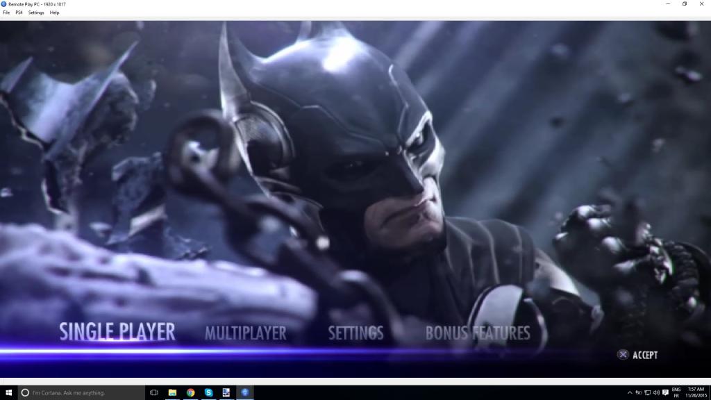 Remote Play PC Batman