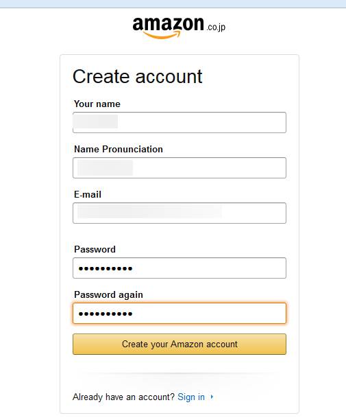 amazon_japan_creat_account_fields
