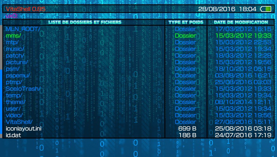 VitaShell 1.2, media export added