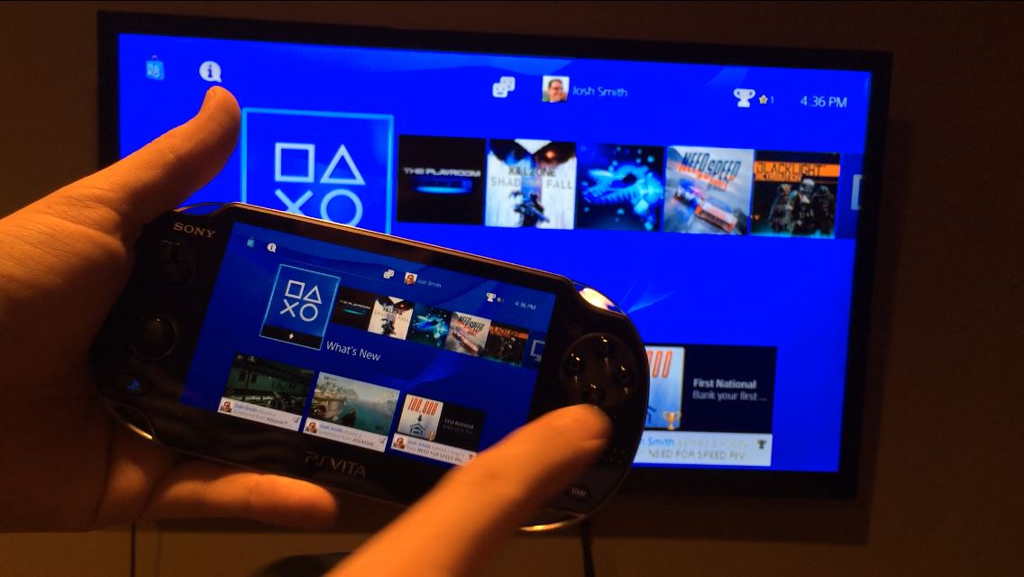 play vita with ps4 controller