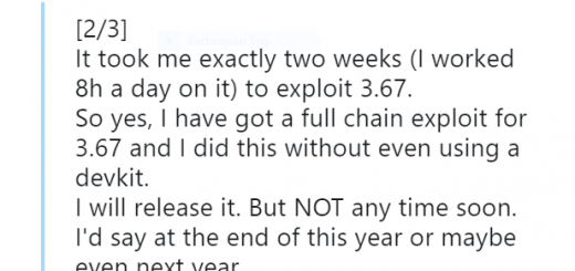 TheFlow's huge announcement - taiHEN/HENkaku will eventually be on 3.65/3.67