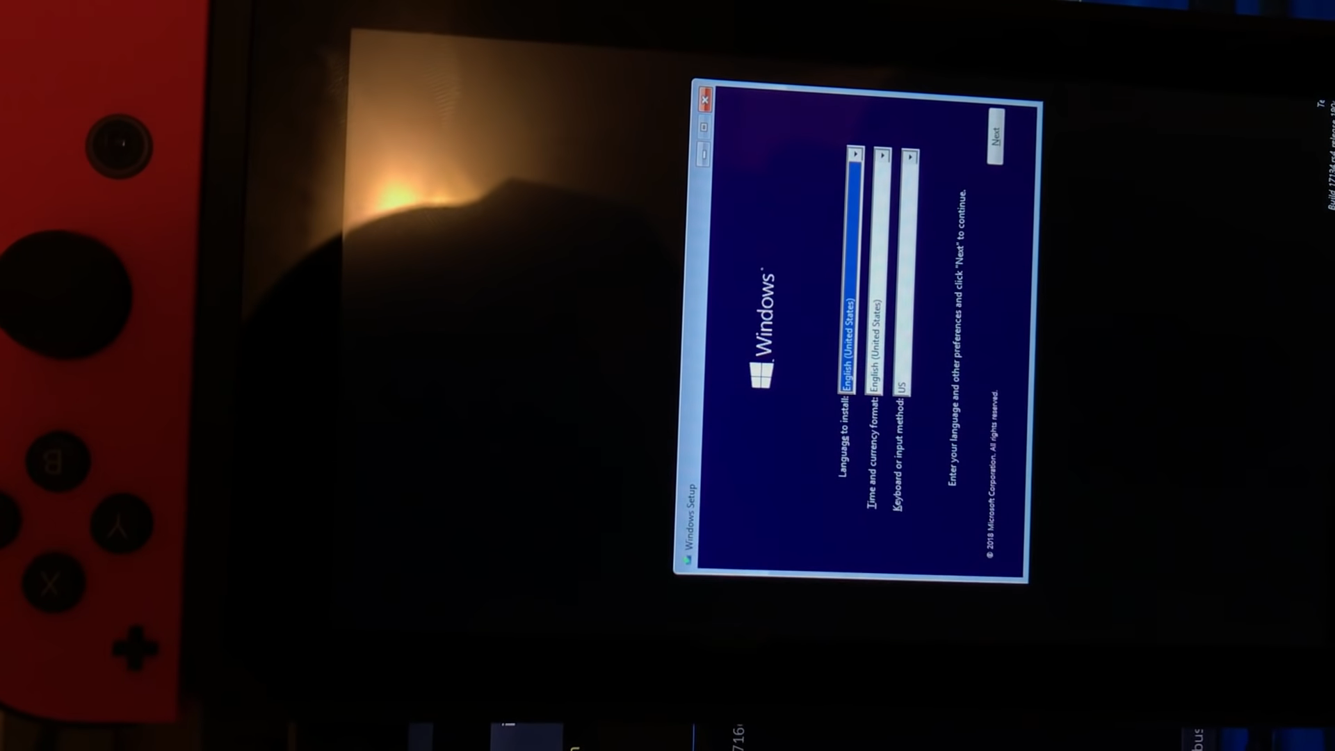 Booting now. Booting now