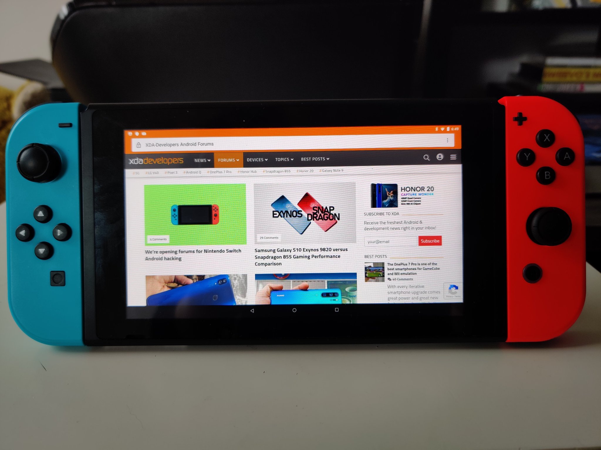 Switch News: SciresM gets Atmosphère CFW booting on FW 8.1.0 and  XDA-Developers opens forum for Nintendo Switch Android Hacking amidst  recent progress! - Wololo.net
