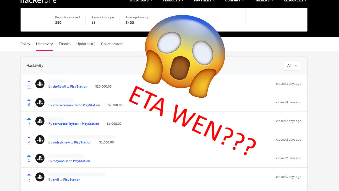 PS4/PS5: New PlayStation $20’000 bounty awarded to TheFloW on Hackerone, ignites the scene