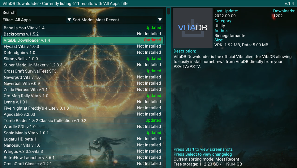 Release VitaDB Downloader 1.4 by Rinnegatamante